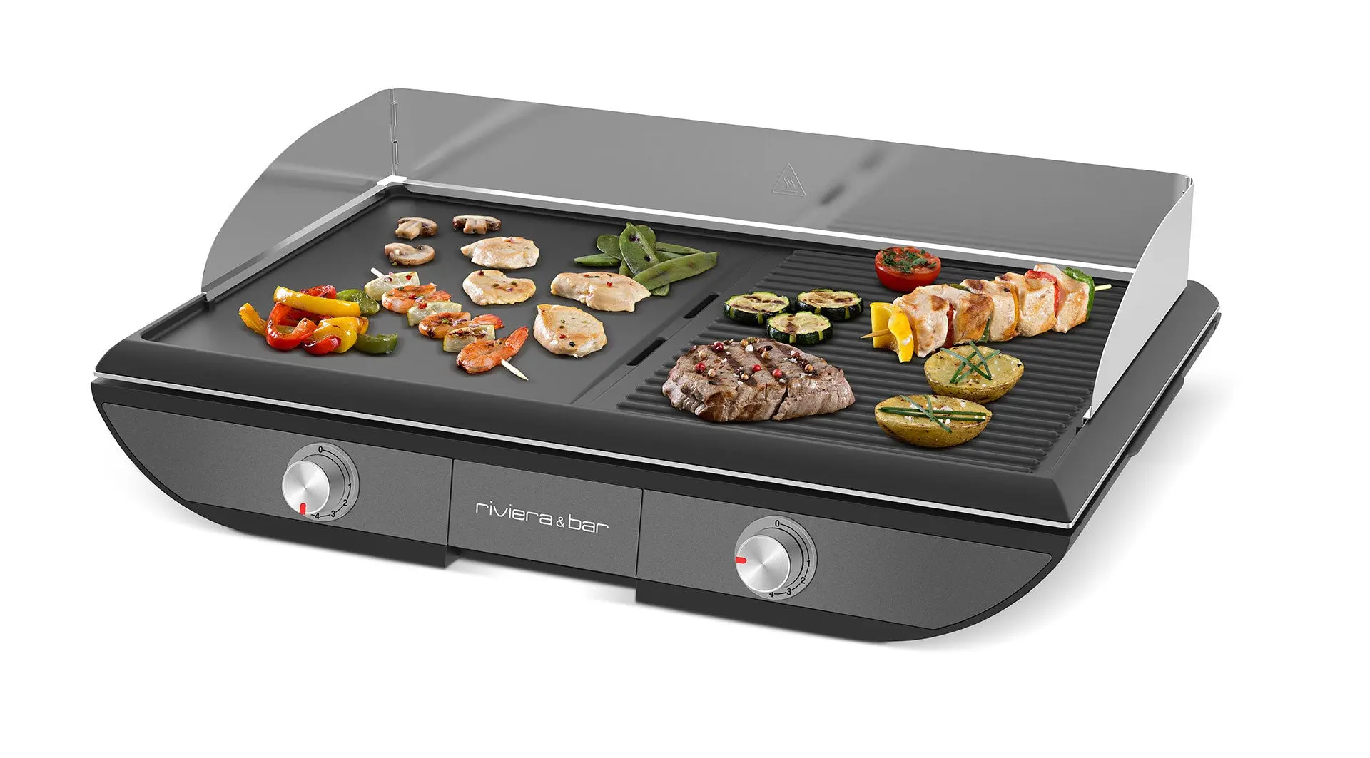 Plancha 2 zones de cuisson - Image 3