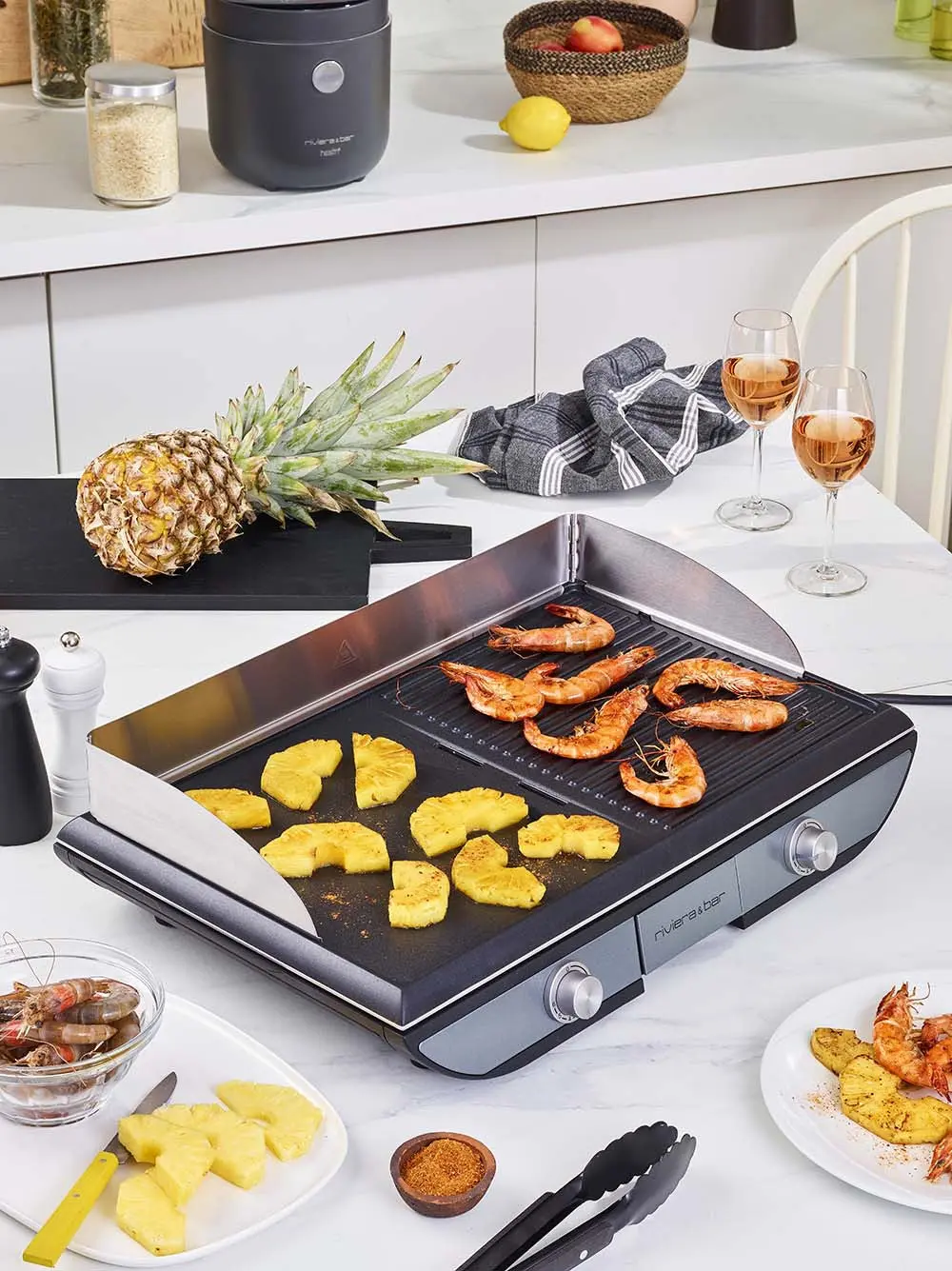 Plancha 2 zones de cuisson - Image 7